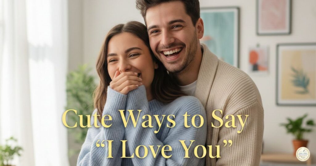 Cute Ways to Say “I Love You”