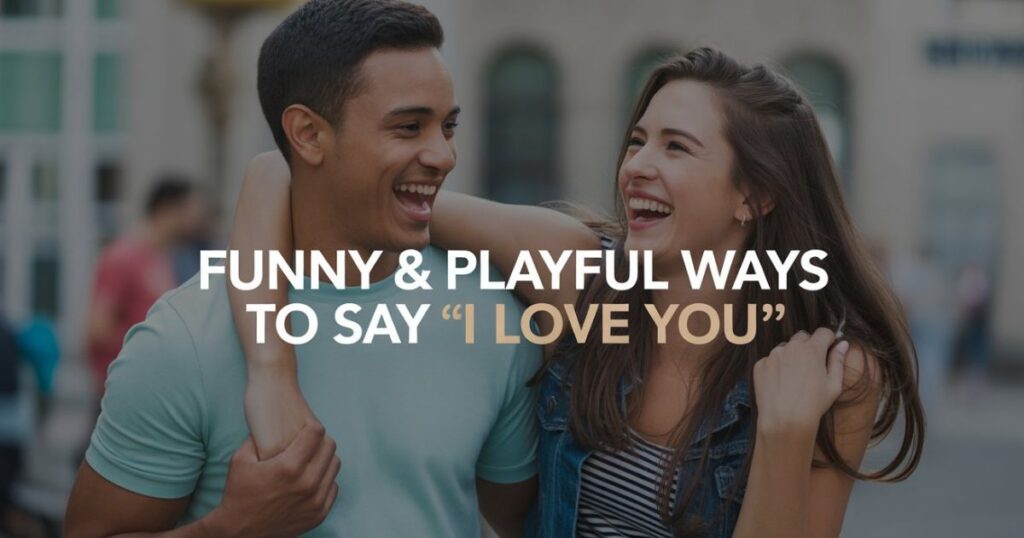 Funny & Playful Ways to Say “I Love You”