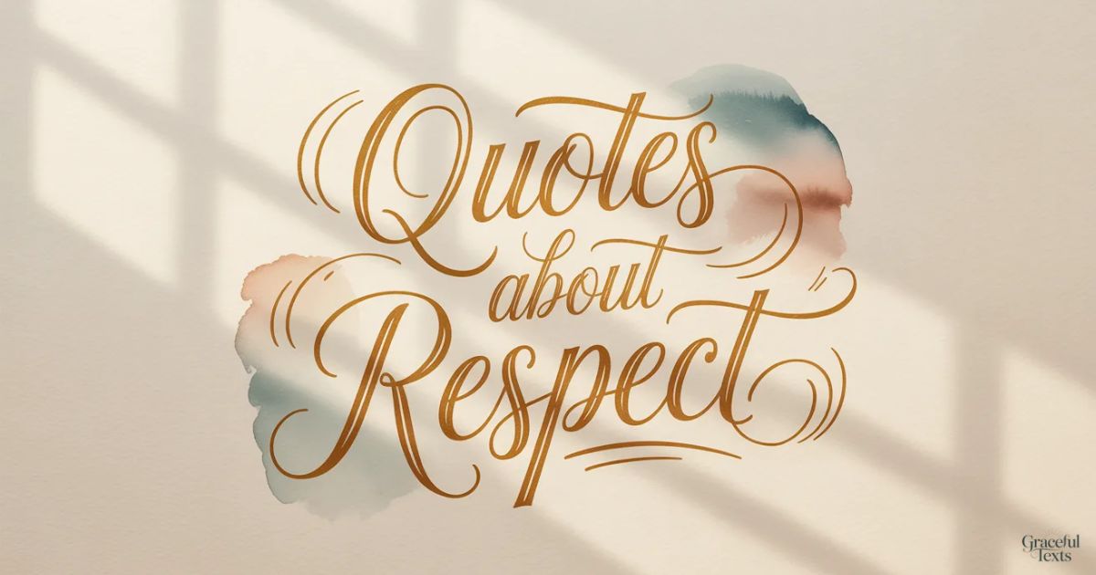 Respect Quotes