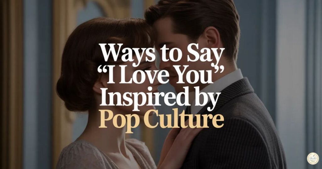 Ways to Say “I Love You” Inspired by Pop Culture