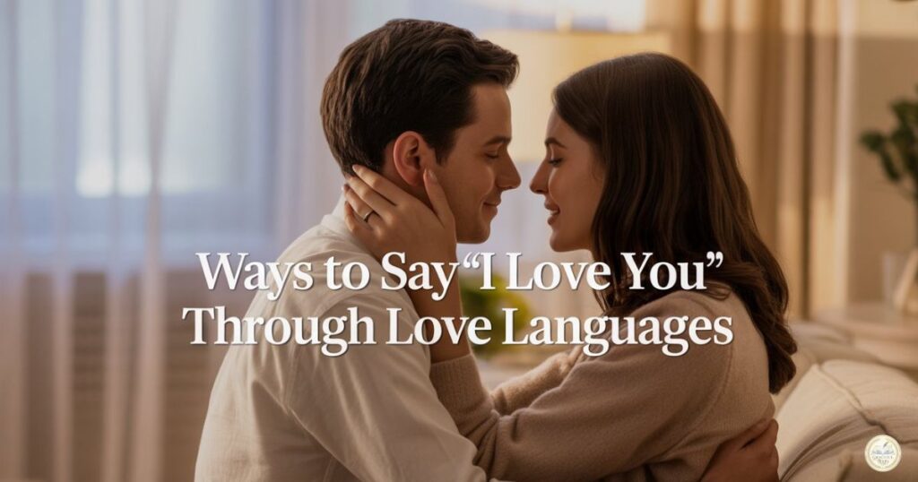 Ways to Say “I Love You” Through Love Languages